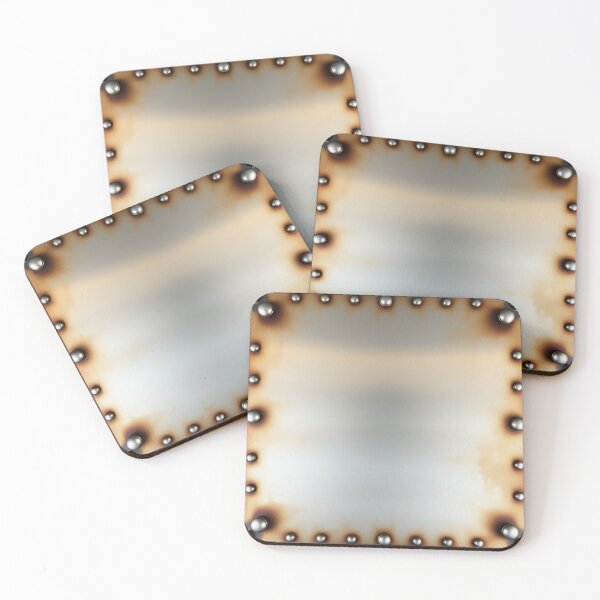 Item preview, Large Steel Plate, Rust, Rivets, Welding designed and sold by Burn-Ego.