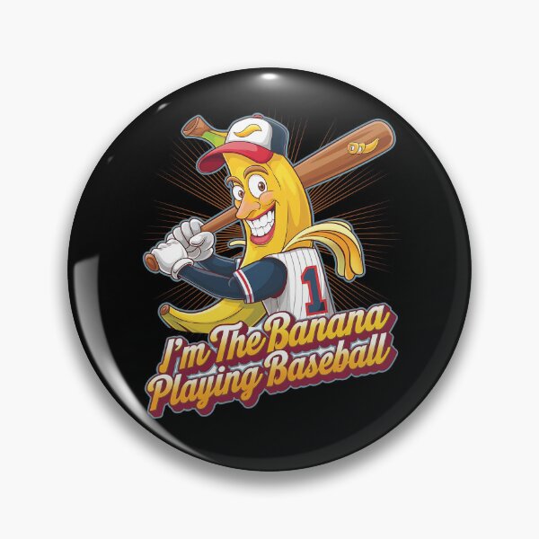 Item preview, I'm the banana playing baseball - Banana baseball - Banana baseball lover designed and sold by JansenGS.