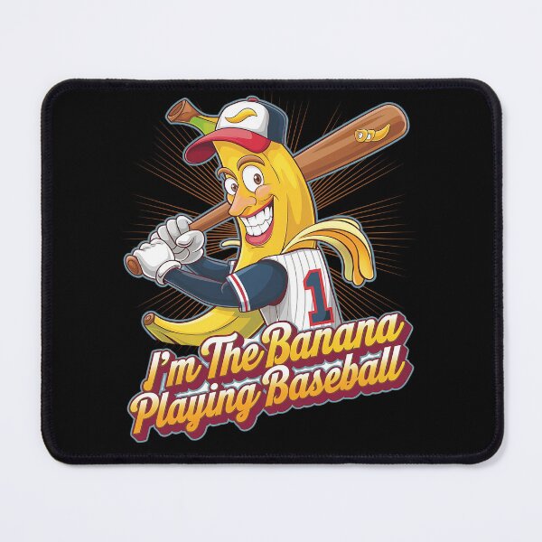 Artikelvorschau, Ich bin die Banane, die Baseball spielt - Bananen-Baseball - Bananen-Baseball-Liebhaber entworfen und verkauft von JansenGS.