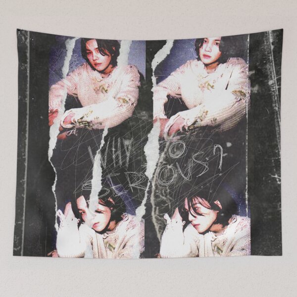 Item preview, Agust D poster designed and sold by surimi stick shop .