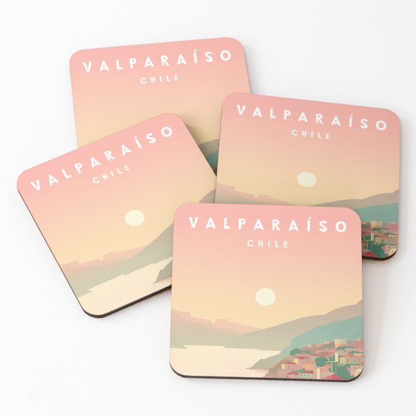 Item preview, Valparaíso Chile Travel Print  designed and sold by Wander-World.