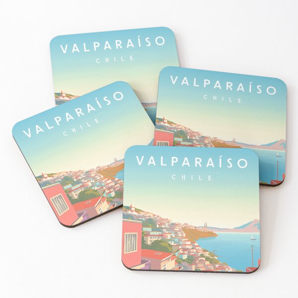 Item preview, Valparaíso Chile Travel Print  designed and sold by Wander-World.