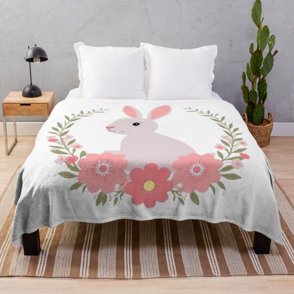 Item preview, Easter Bunny Floral designed and sold by PrintCreations9.