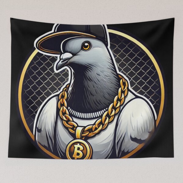 Item preview, Gangster Pigeon - Street Style Cool Bird designed and sold by Nauert's.