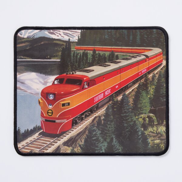 Item preview, Retro Shasta Daylight Train Poster - Portland San Francisco designed and sold by InnerCitadel.