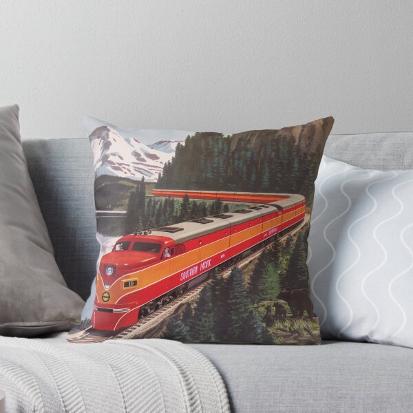 Item preview, Retro Shasta Daylight Train Poster - Portland San Francisco  designed and sold by InnerCitadel.