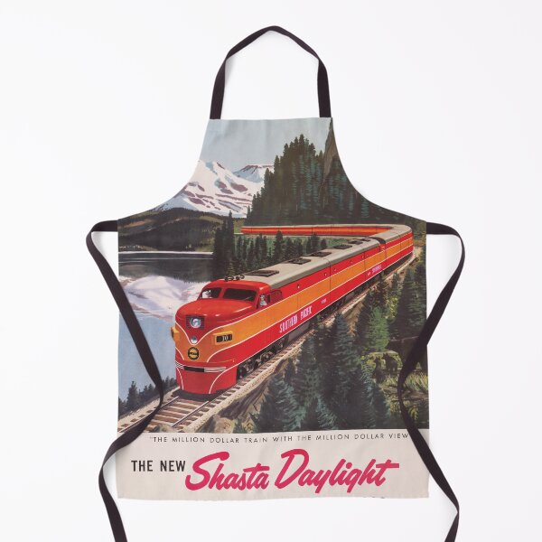 Item preview, Retro Shasta Daylight Train Poster - Portland San Francisco designed and sold by InnerCitadel.