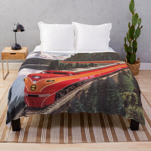 Item preview, Retro Shasta Daylight Train Poster - Portland San Francisco designed and sold by InnerCitadel.