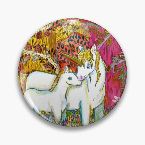 Item preview, Unicorn in the forest and baby designed and sold by EderaCreation.