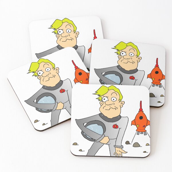 Item preview, Rocket man cartoon design designed and sold by Grant Wilson.