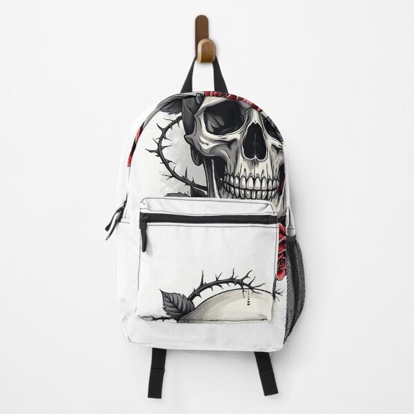 Item preview, Gothic Floral Skull designed and sold by VibeTCreations.