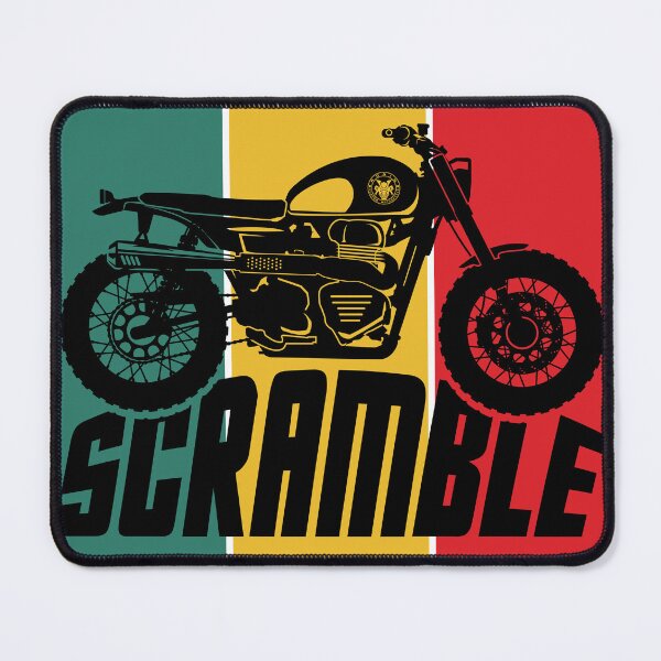 Item preview, Classic Scrambler Motorcycle designed and sold by Ronin Custom.