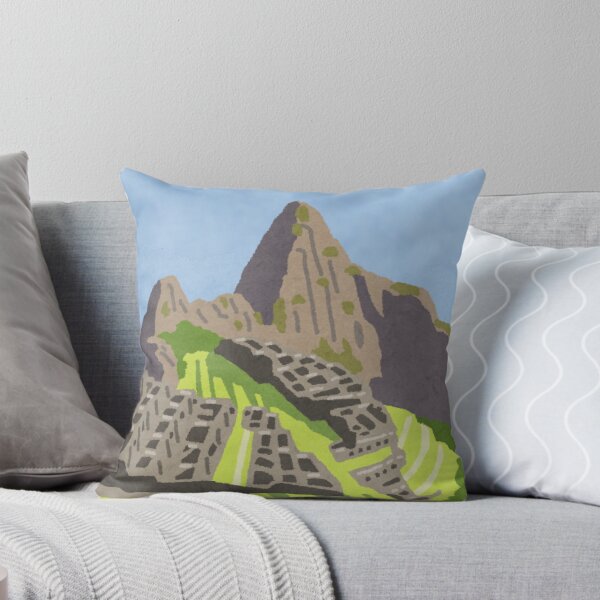 Item preview, machupichu landscape watercolor FS designed and sold by KrisSJ12.