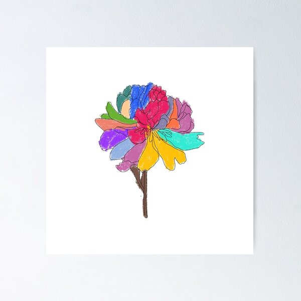 Item preview, Hand Painted Flower designed and sold by Ryanwear.