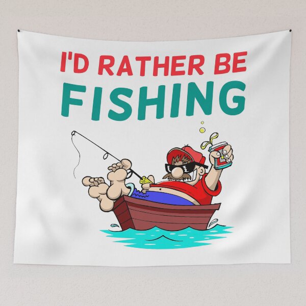 Item preview, I'd Rather be Fishing Design designed and sold by Marc Scott-Parkin.