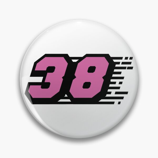 Item preview, Tim's Race Number (Black and Pink) designed and sold by WA-Shop.