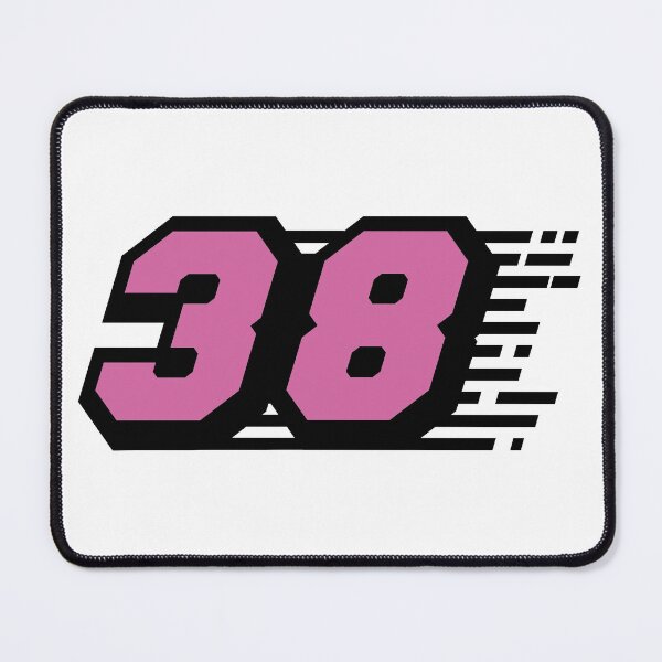 Item preview, Tim's Race Number (Black and Pink) designed and sold by WA-Shop.