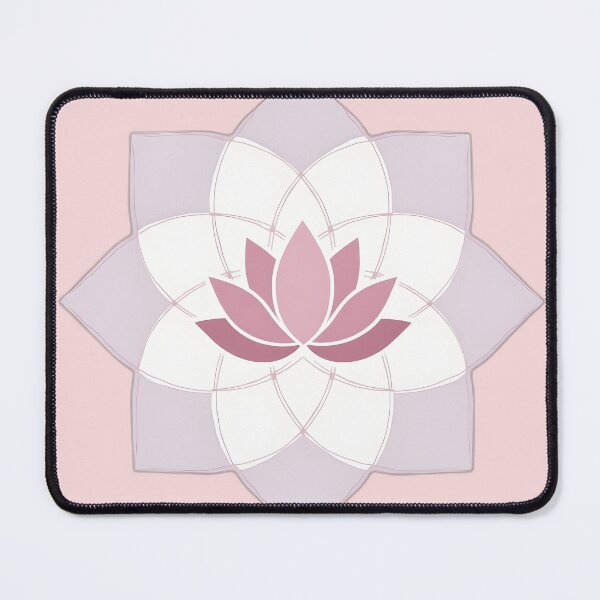 Item preview, Delicate Lotus Flower with Sacred Geometry designed and sold by Kanyaaa.