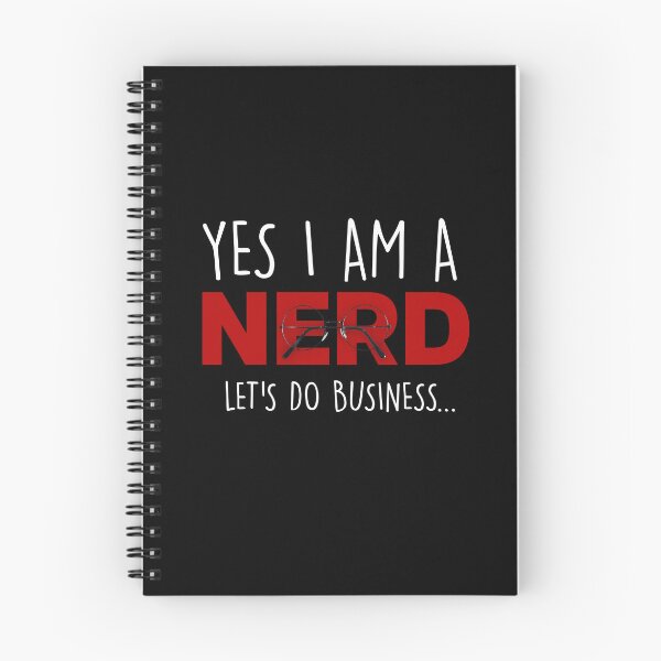 Item preview, I AM A NERD – and proud of it black! designed and sold by MaxGlitch.