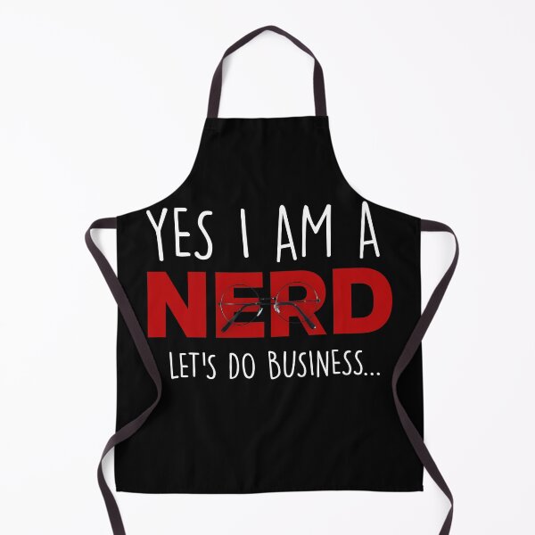 Item preview, I AM A NERD – and proud of it black!  designed and sold by MaxGlitch.