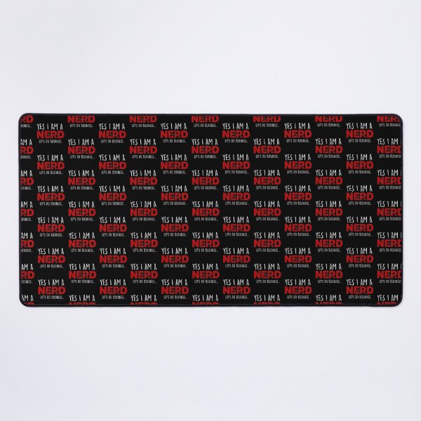 Item preview, I AM A NERD – and proud of it black! designed and sold by MaxGlitch.
