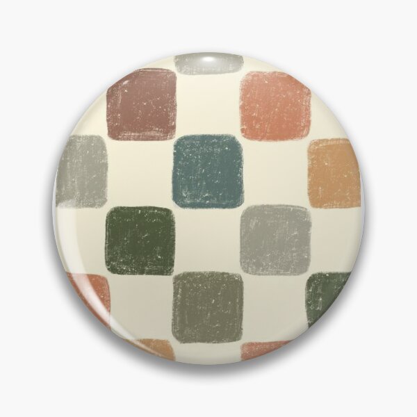 Item preview, Squares pin designed and sold by WildWildFossil.