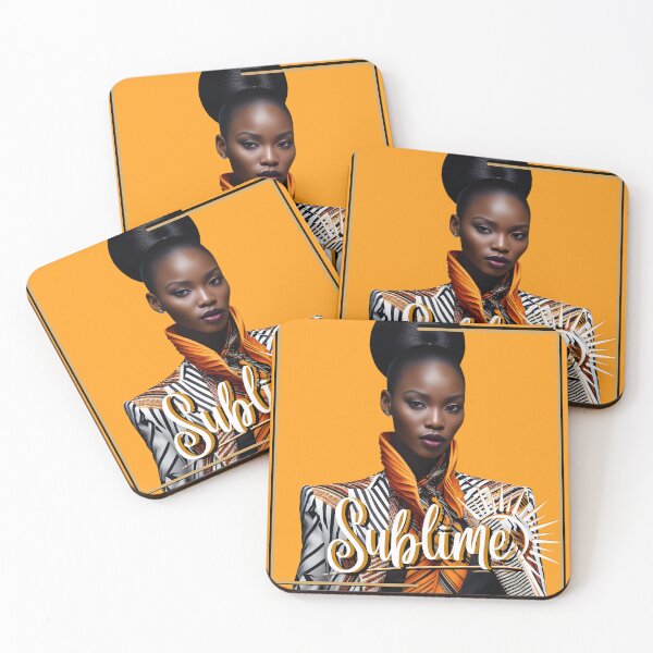 Item preview, Sublime Elegance – Afrocentric High Fashion Art designed and sold by QPTheeArtist.
