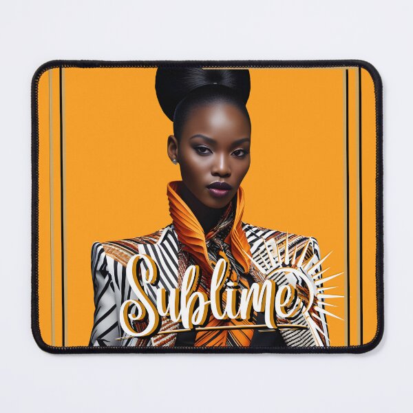 Item preview, Sublime Elegance – Afrocentric High Fashion Art designed and sold by QPTheeArtist.