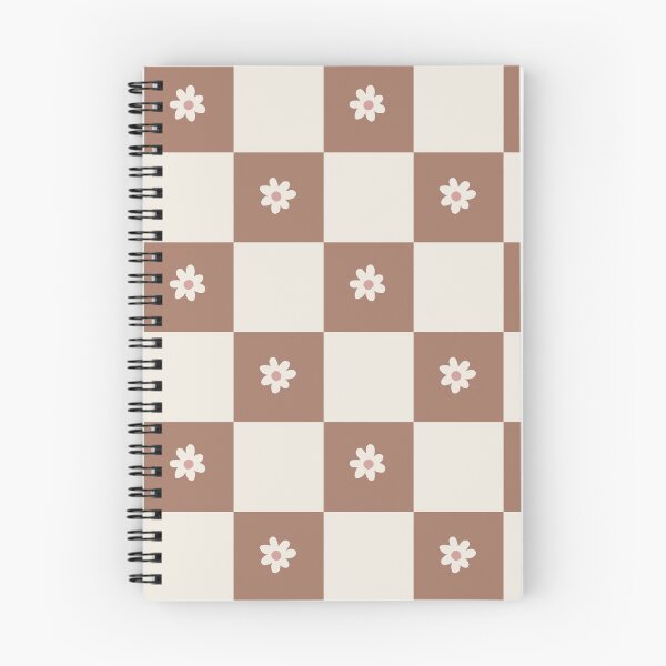 Item preview, Daisy grid - mocha mousse and cream designed and sold by wackapacka.