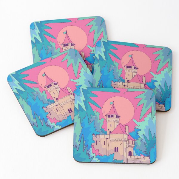 Item preview, Forest castle designed and sold by Swadeillustrations.