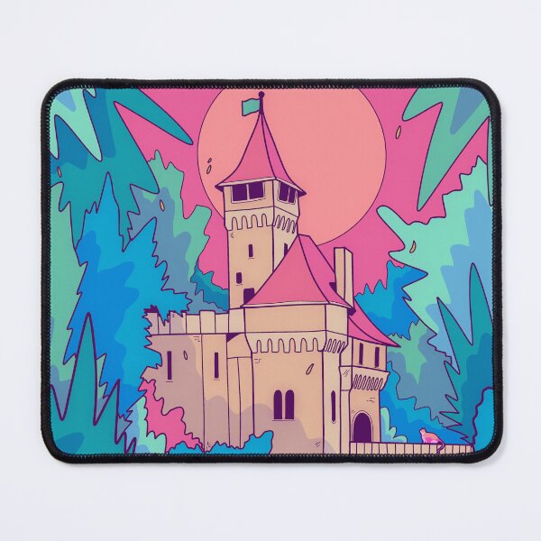 Item preview, Forest castle designed and sold by Swadeillustrations.