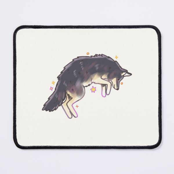 Item preview, Wolf jumping designed and sold by Mayarartsy.