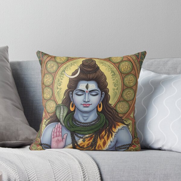 Item preview, Sacred Shiva Illustration Art Nouveau - Maha Shivaratri designed and sold by InevitableAum.
