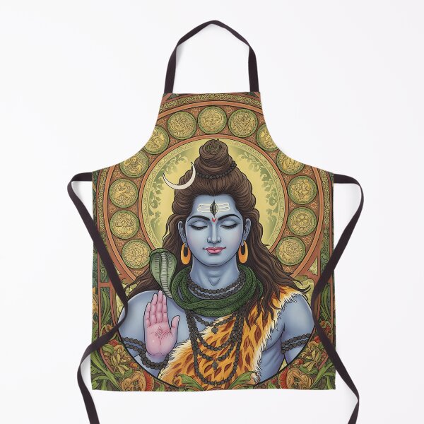 Item preview, Sacred Shiva Illustration Art Nouveau - Maha Shivaratri designed and sold by InevitableAum.