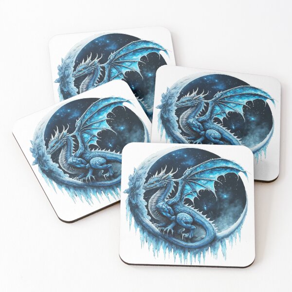 Item preview, Majestic Ice Dragon - Frozen Fury designed and sold by iamhewho.