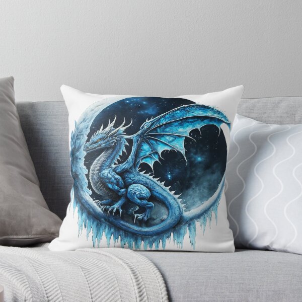 Item preview, Majestic Ice Dragon - Frozen Fury designed and sold by iamhewho.