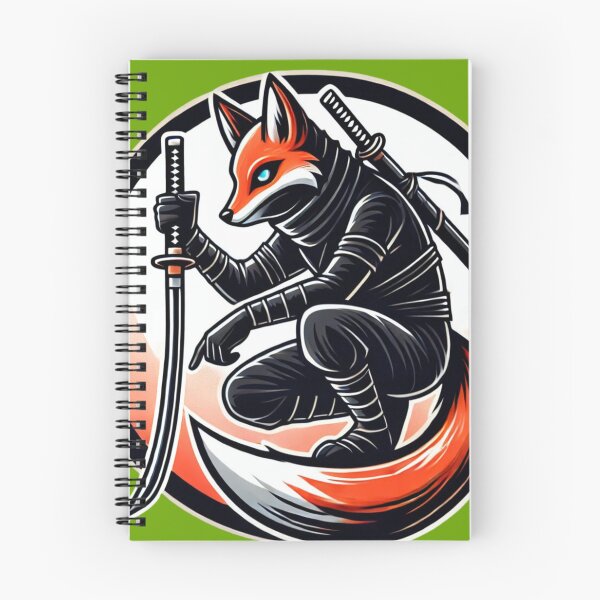 Item preview, Ninja Fox - Stealthy Samurai Warrior Animal designed and sold by Nauert's.