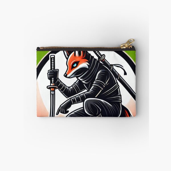 Item preview, Ninja Fox - Stealthy Samurai Warrior Animal designed and sold by Nauert's.