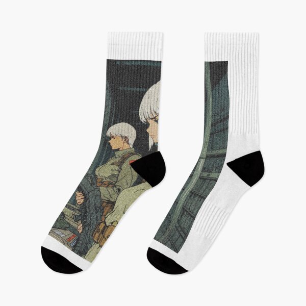 Item preview, Weary 90s Anime Soldiers - Human Vulnerability in War designed and sold by RetroRebootShop.