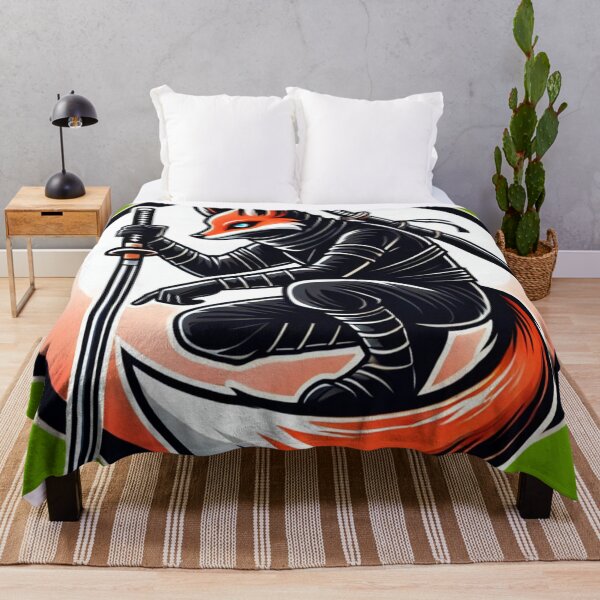 Item preview, Ninja Fox - Stealthy Samurai Warrior Animal designed and sold by Nauert's.