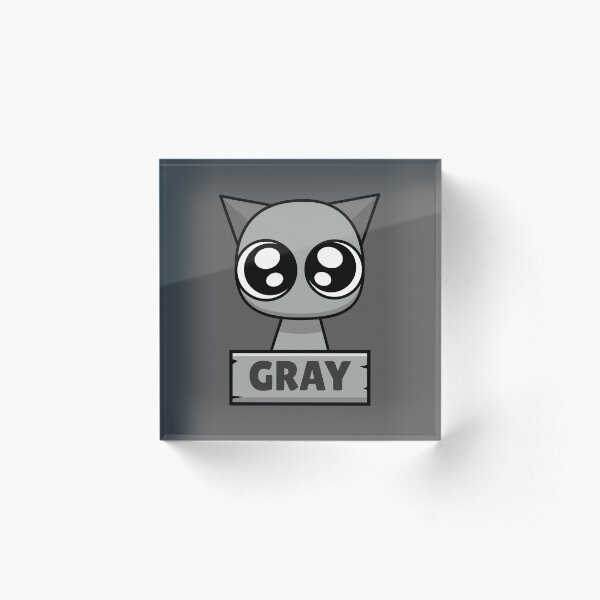 Artikelvorschau, Sprunkies Grau Niedlicher Charakter entworfen und verkauft von Gamify Store.