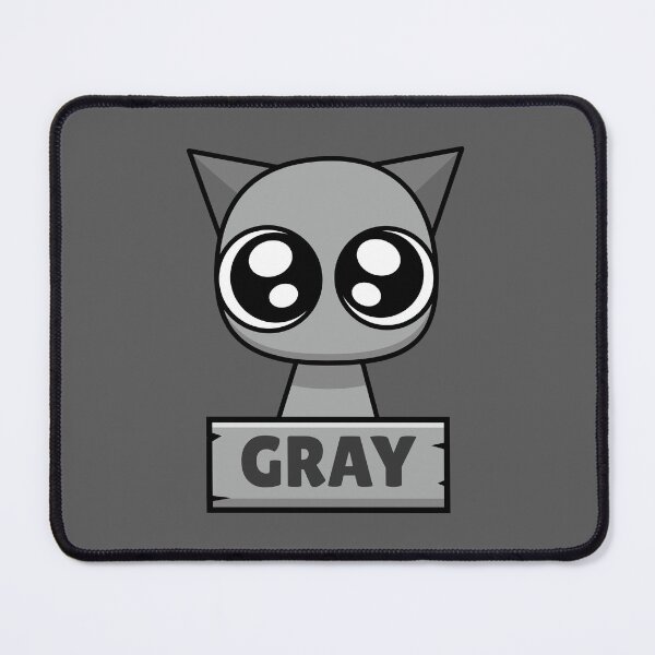 Item preview, Sprunkies Gray Cute Character designed and sold by Gamify Store.