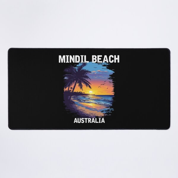 Item preview, Mindil Beach - Australia (with White Lettering) designed and sold by VelvetRoom.