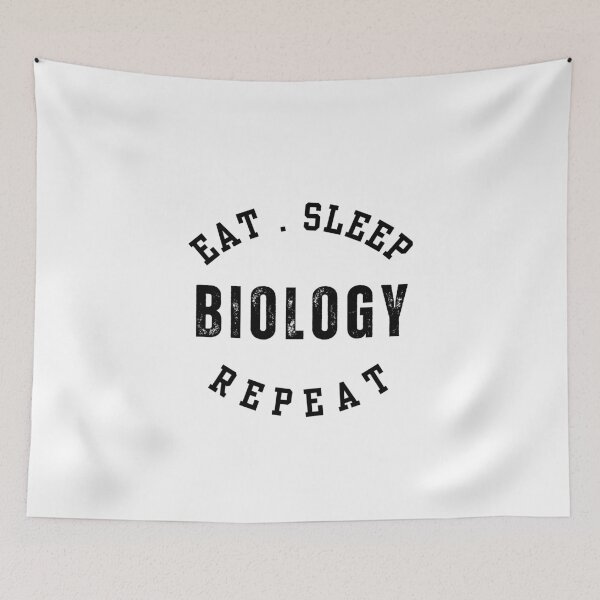 Item preview, Funny Science Design Eat Sleep BIOLOGY designed and sold by StemMerch247.