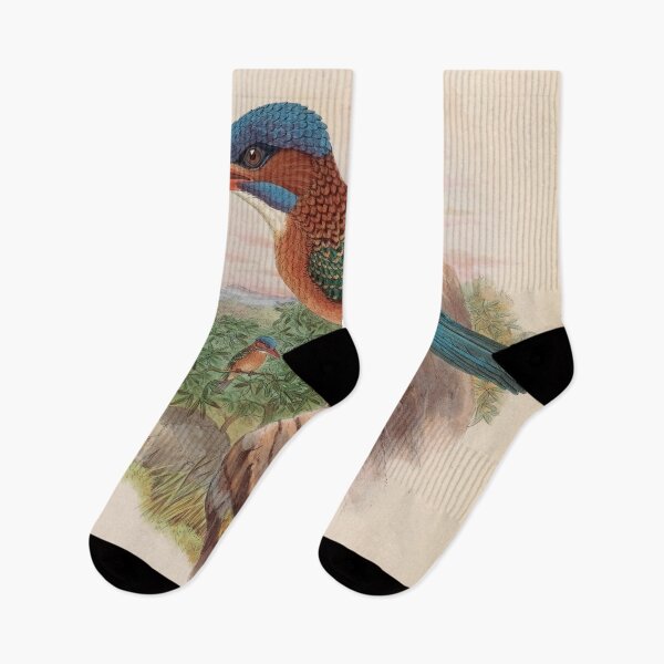 Item preview, Blue-Capped Kingfisher Zoological Print designed and sold by InnerCitadel.
