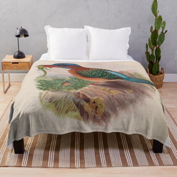 Item preview, Blue-Capped Kingfisher Zoological Print designed and sold by InnerCitadel.