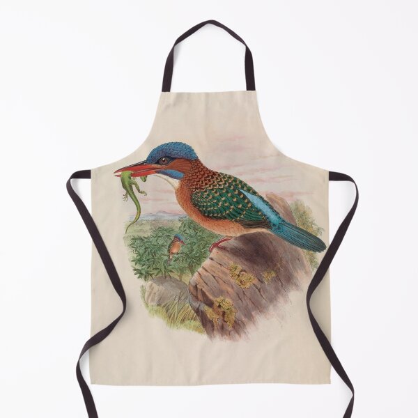 Item preview, Blue-Capped Kingfisher Zoological Print designed and sold by InnerCitadel.