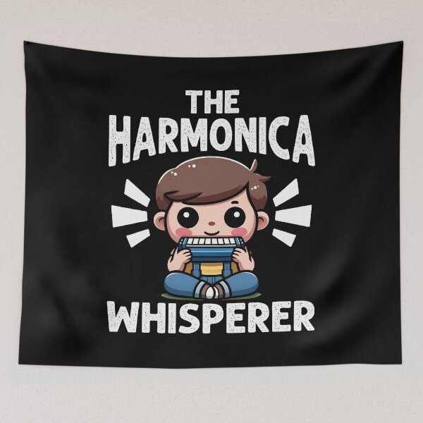 Item preview, THE HARMONICA WHISPERER - HARMONICA GIFT designed and sold by KEF Custom.