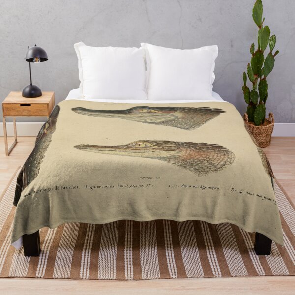 Item preview, Retro Gator Anatomy Zoological Print designed and sold by InnerCitadel.