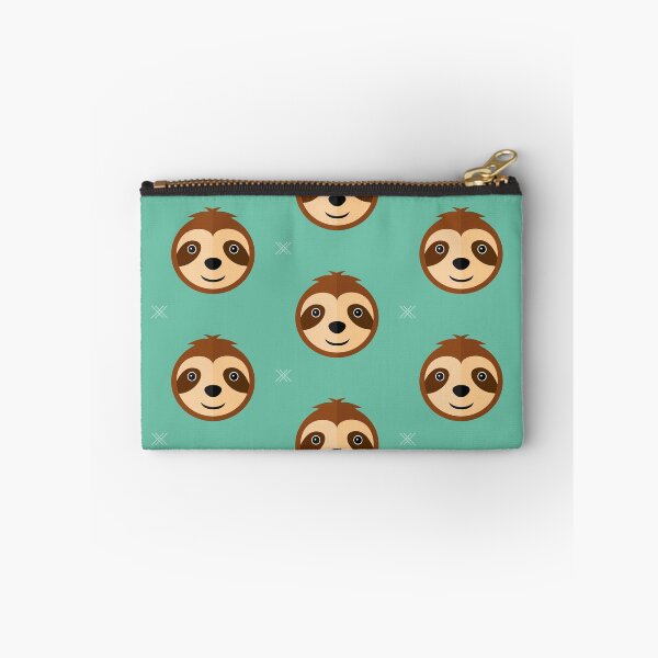 Item preview, Sloth heads on blue designed and sold by reneesillus.